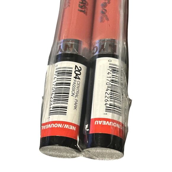 ~New/Sealed~👀 NYC Expert Last Lip Lacquer 👄 ~ shade #204 CENTRAL PARK PASSION - Picture 3 of 5